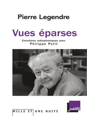 cover image of Vues éparses. Entretiens radiophoniques avec Philippe Petit
